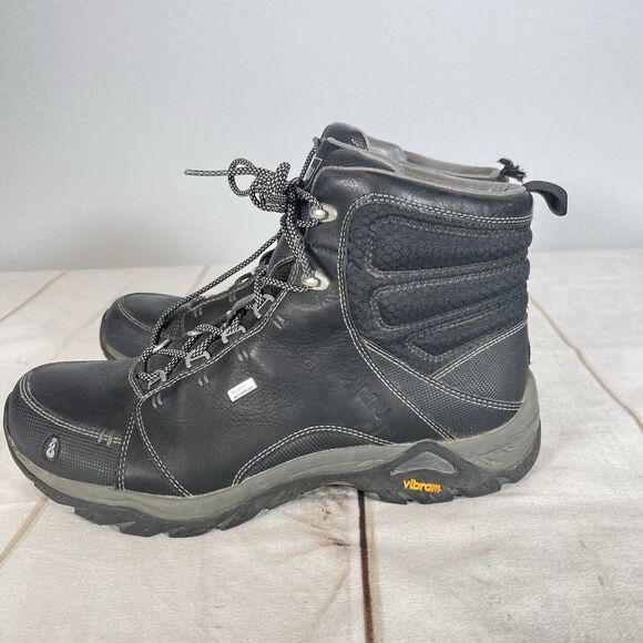 Ahnu Shoes - Ahnu Montara Event Hiking Boot Women’s Sz 10 Mid Black Leather Waterproof Trail
